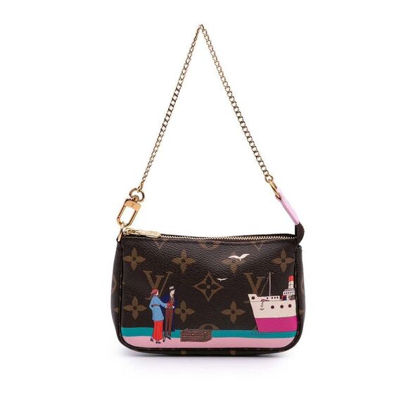 Pre Loved louis vuitton Women Brown Handbags - Picture 1 of 8
